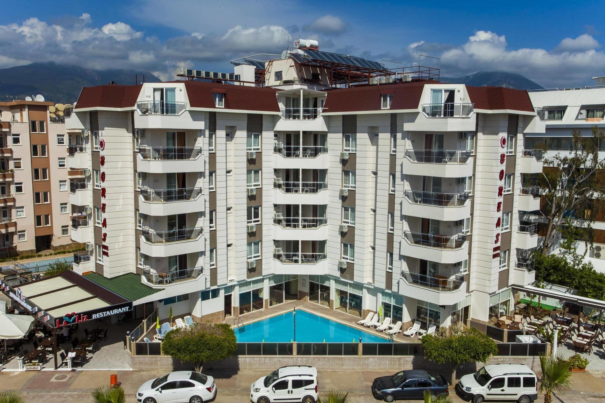 Boreas Suit Hotel Алания Экстерьер фото
